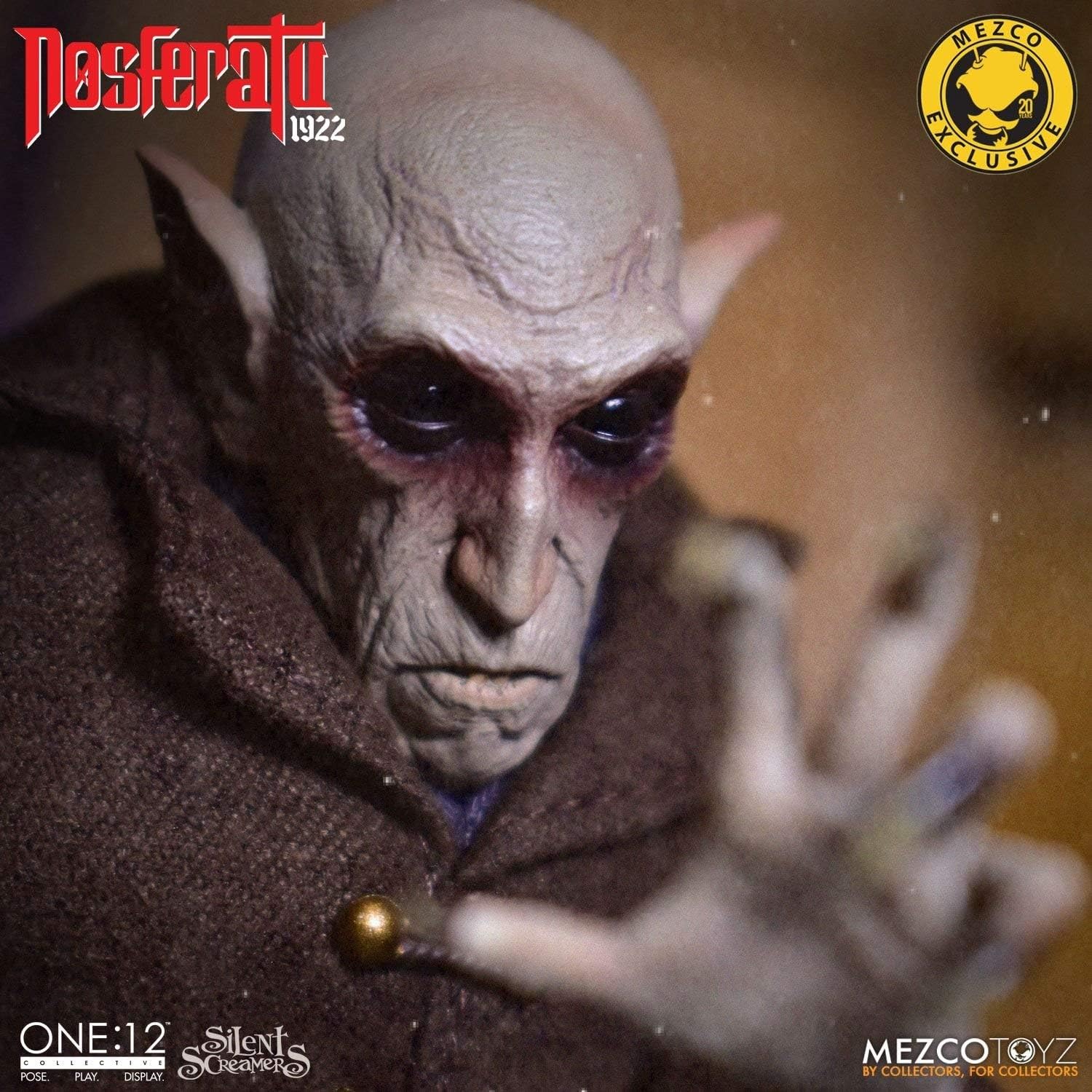 Mezco One:12 Collective : Silent Screamers: Nosferatu Action Figure