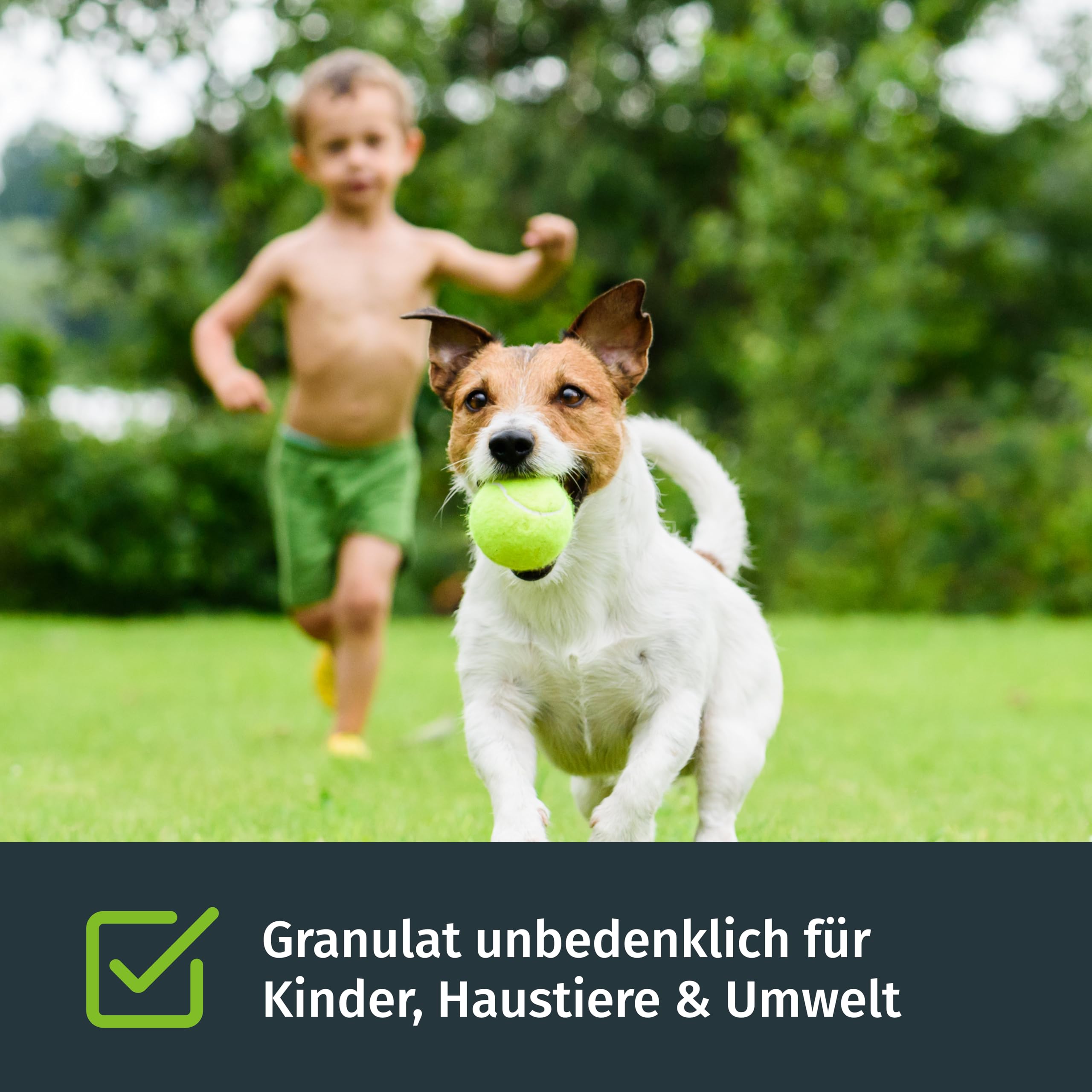 Turbogrün Bio Rasendünger Frühjahr, 5kg für 60m², organischer Rasendünger, ideal für Frühjahr und Sommer, geeignet für Streuwagen, staubarmes Granulat