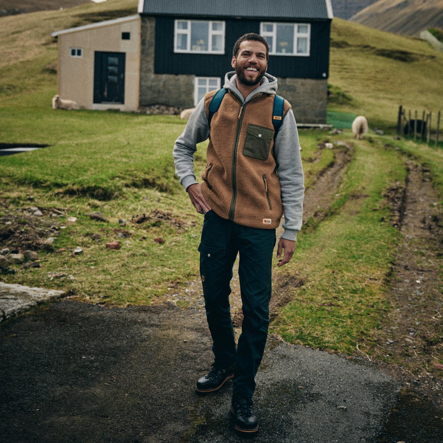 Fjällräven kamizelka Mężczyźni Vardag Pile Fleece Vest M