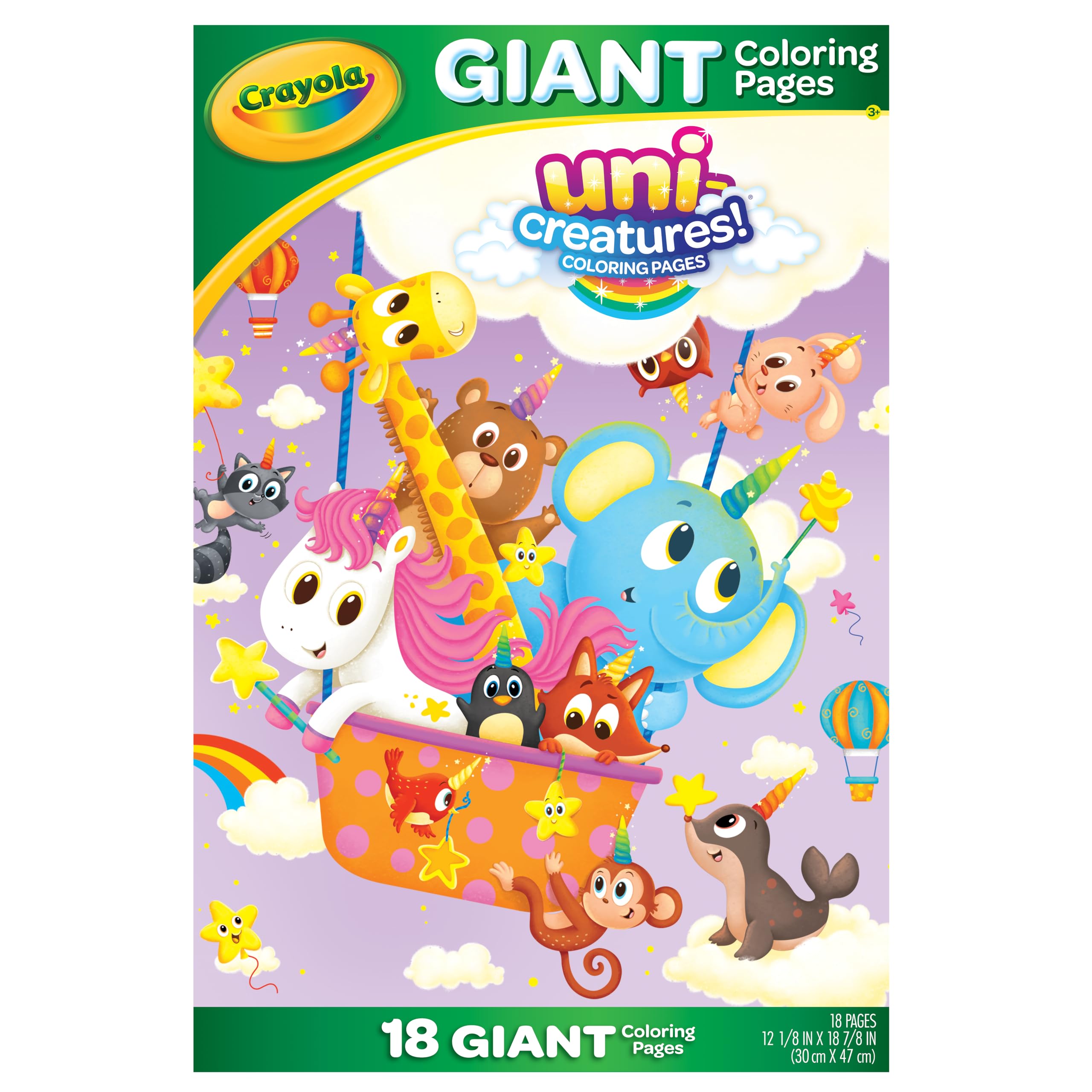 Crayola18 Gaint Coloring Pages Uni-Creatures