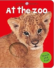 Priddy Books Bright Baby Touch & Feel: At the Zoo