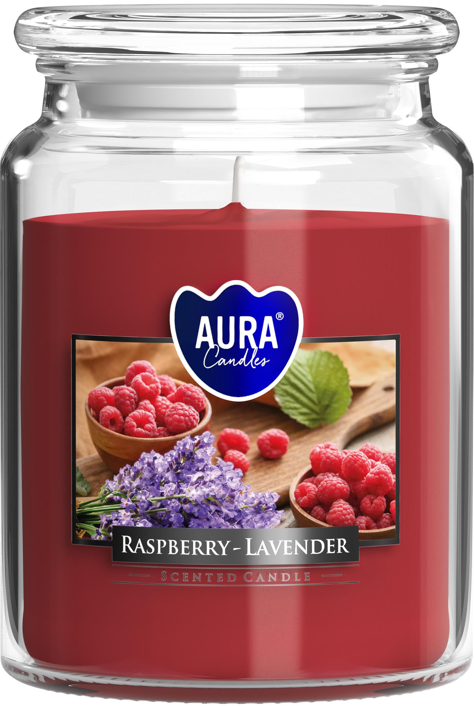 Bispol Premium Line White Lavender Scented Candle 500 G