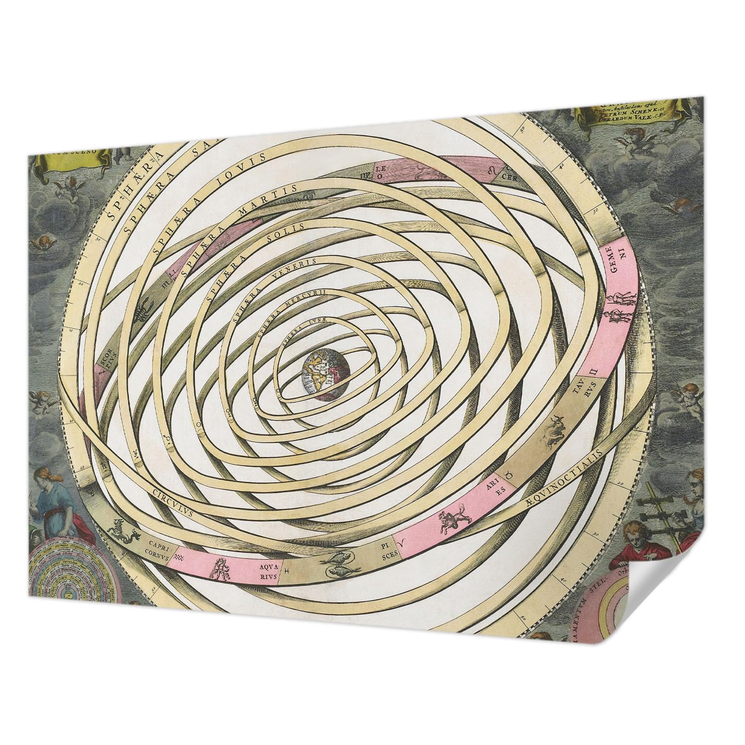 Papier peint photo autocollant panoramique pour chambre Tulup 208x146 cm décoration murale