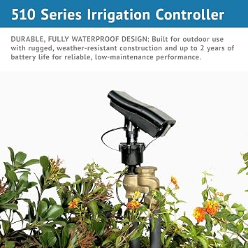 DIG 510 Series Battery Operated Irrigation Controller Single Station 9V Waterproof Programmable Timer