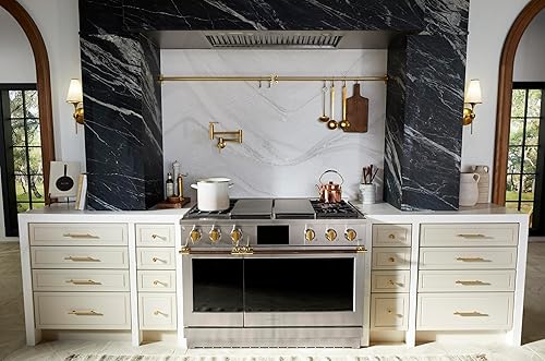 Miniatura 3 de KOHLER K-14484-2MB Purist - Pomo para gabinete, pomo de cajón, manija de cajón, tiradores de gabinete, manijas de gabinete, latón moderno cepillado