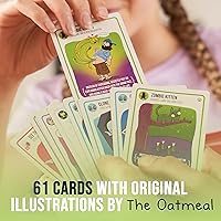 Vista 8 de Exploding Kittens Zombie Kittens de Juegos de Cartas para Adultos, Adolescentes y Niños - Divertidos Juegos Familiares