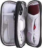 Vista 6 de JIAKAI Travel Cable Organizer - Electronics Accessories Bag-Black