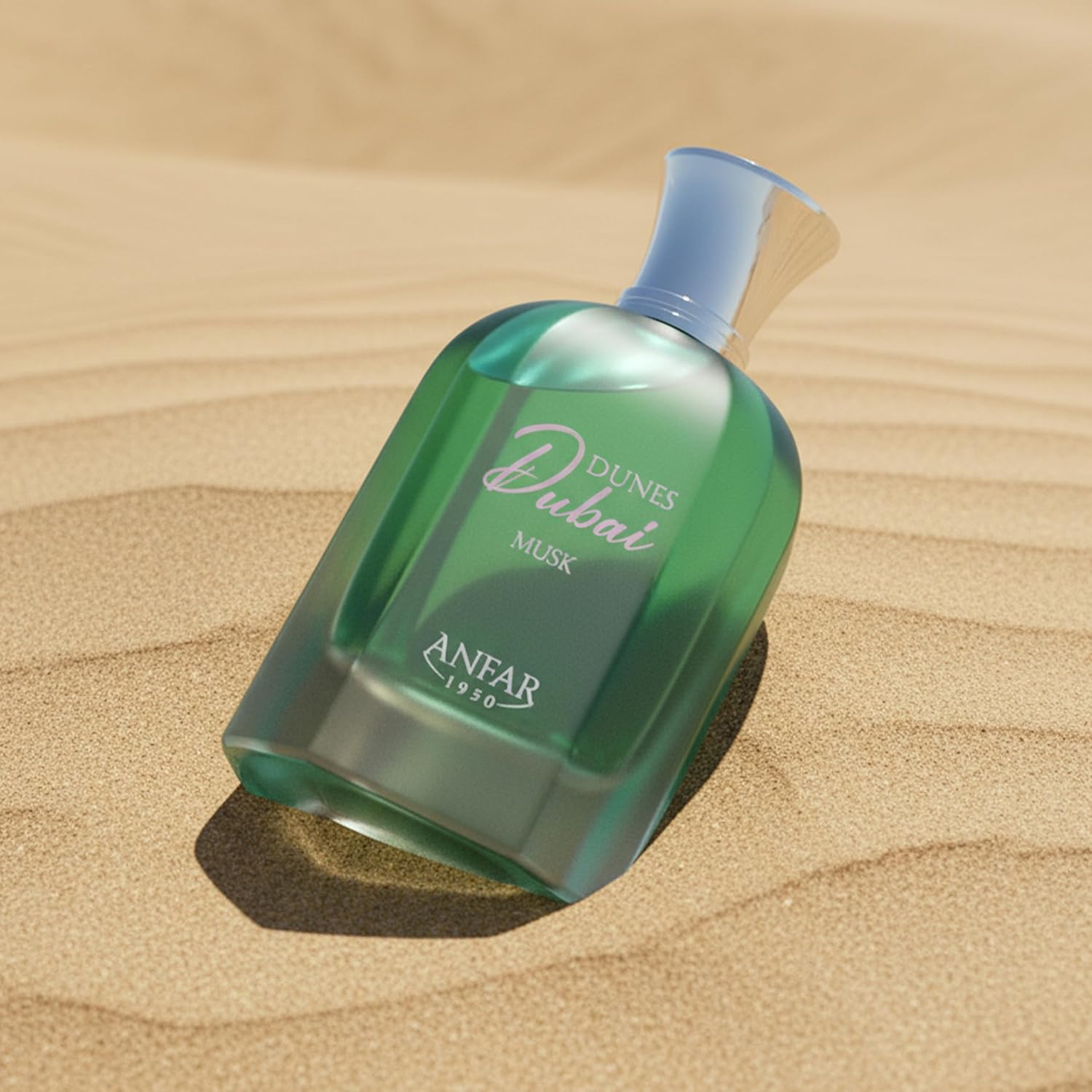 Anfar Dunes Dubai Musk - Perfume for Women and Men - Floral Gourmand Fragrance - Top Notes of Rose, Ylang-ylang, and Honey Suckle - 3.4 oz