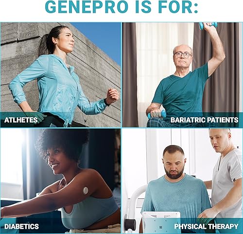 Miniatura 6 de Genepro - Proteína en polvo sin sabor  Nueva fórmula  Sin lactosa, sin gluten y sin OMG Suplemento aislado de suero sin OMG (3 generación, 128