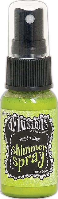 Ranger Dylusions Shimmer Fresh Lime Spray, Synthetic Material, Green, 29 ml (Pack of 1)