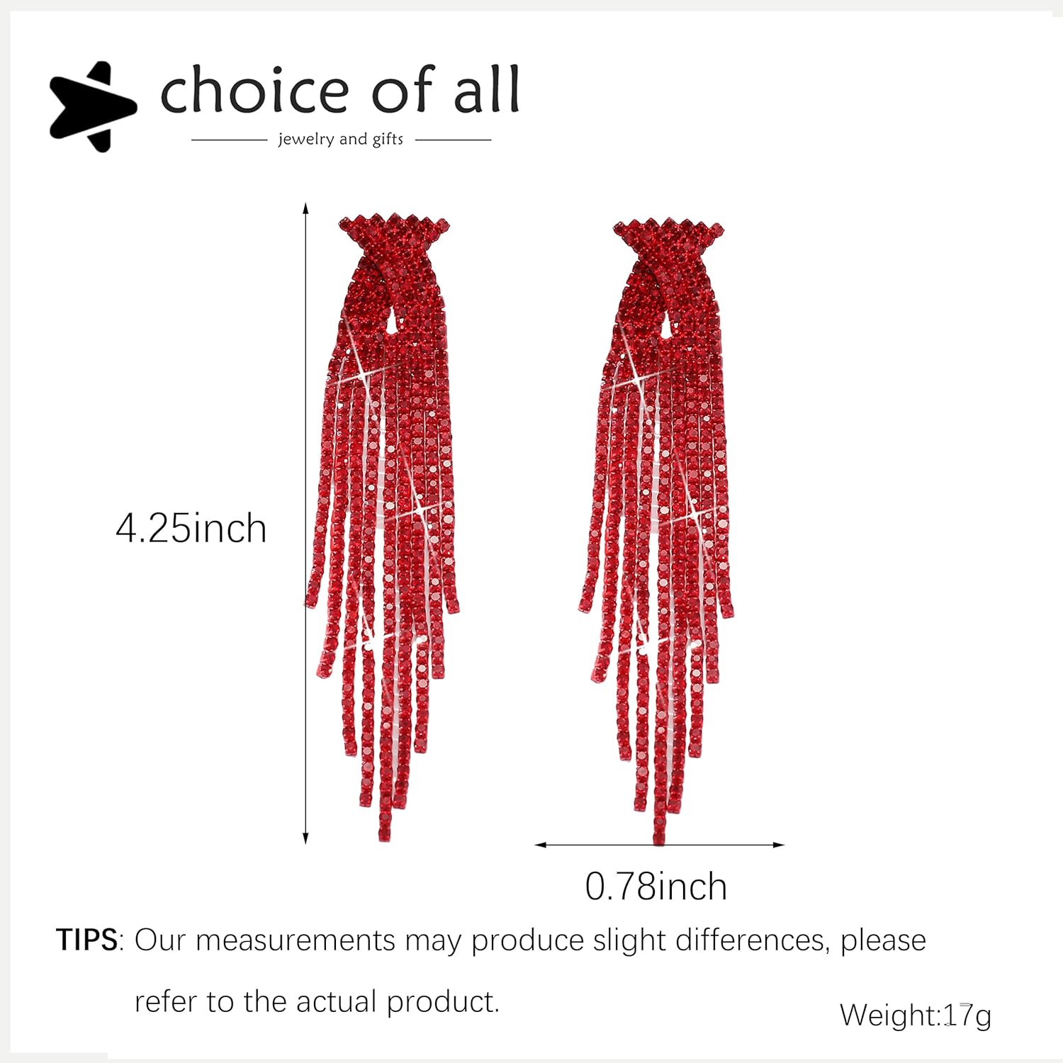 Silver Prom Earrings Jewelry Sparkly Rhinestone Earrings for Women Long Tassel Bling Crystal Chandelier Earring Prom Dress Outfit Accessories Wedding Guest Dresses for Women - Image 6