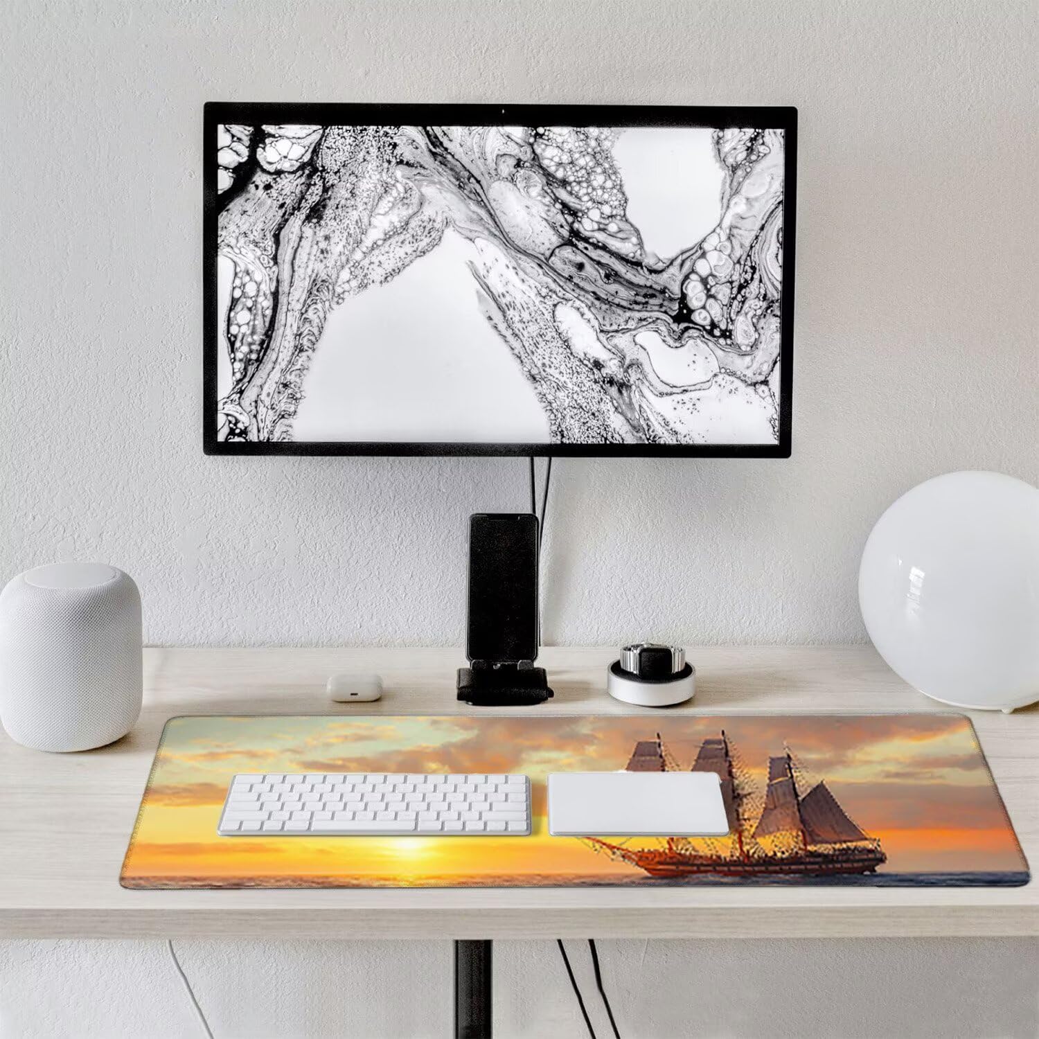 Podkładka pod mysz do gier, 1200 x 400 mm XXL Podkładka pod mysz do gier, duża, antypoślizgowa, wodoodporna, iExtended długa podkładka pod mysz do klawiatury XXL, akcesoria biurowe, do gier, komputera