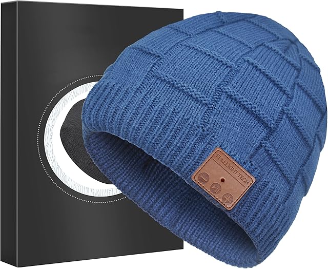 Bluetooth Beanie Hat Headphones Unique Tech Gifts Stocking Stuffer