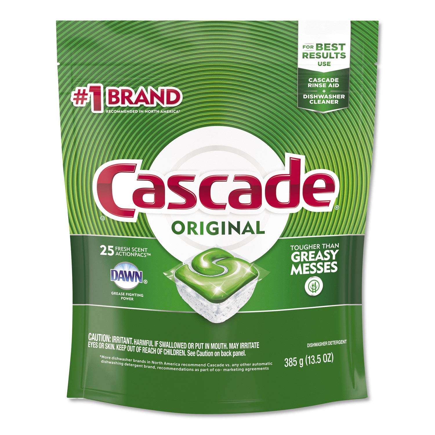 Procter & Gamble80675 Cascade 25Ct Action Pac - Quantity 5