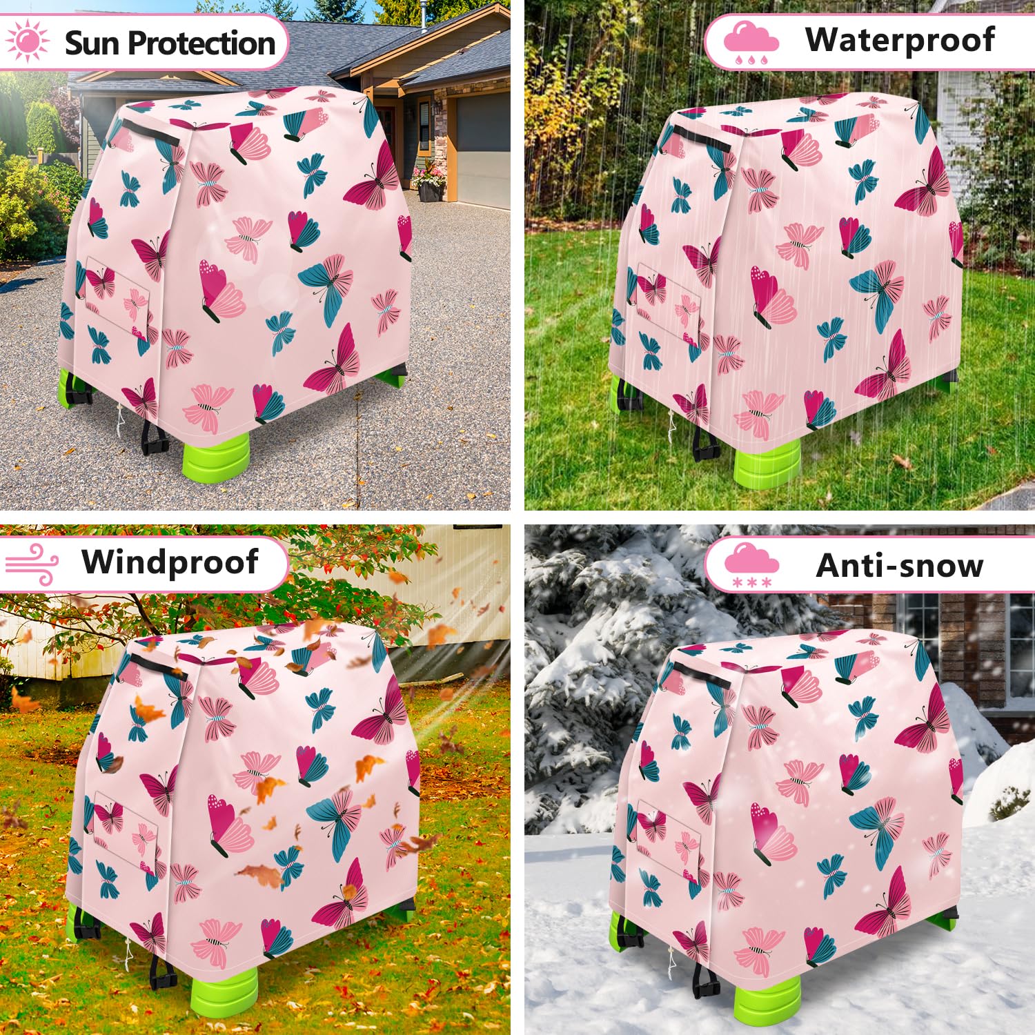 Housse De Protection Pour Table D'eau Step 2 - Tissu Oxford 420D Imperméable, Dimensions 76x102x98 Cm - 5