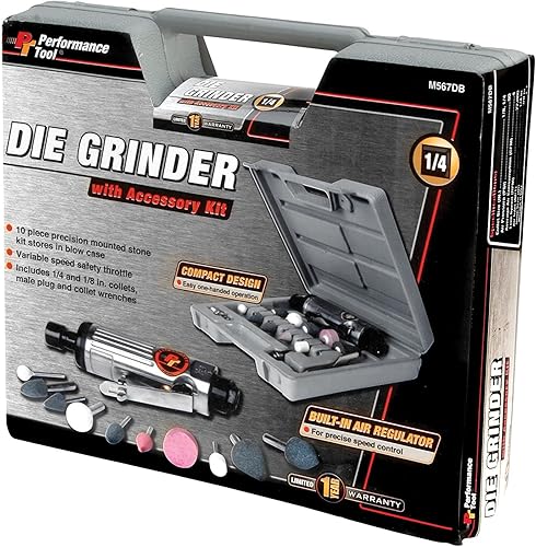 Miniatura 3 de Performance Tool M567DB - Mini amoladora de troqueles (14 piezas)