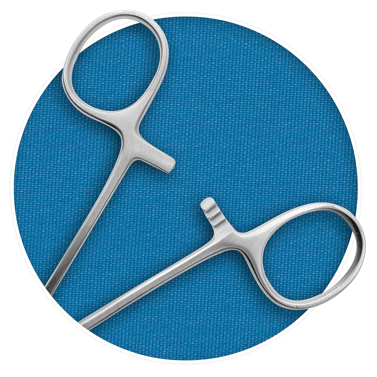SURGICAL ONLINE 10-Pack Straight 5-Inch Mosquito Hemostat Locking Forceps, Stainless Steel