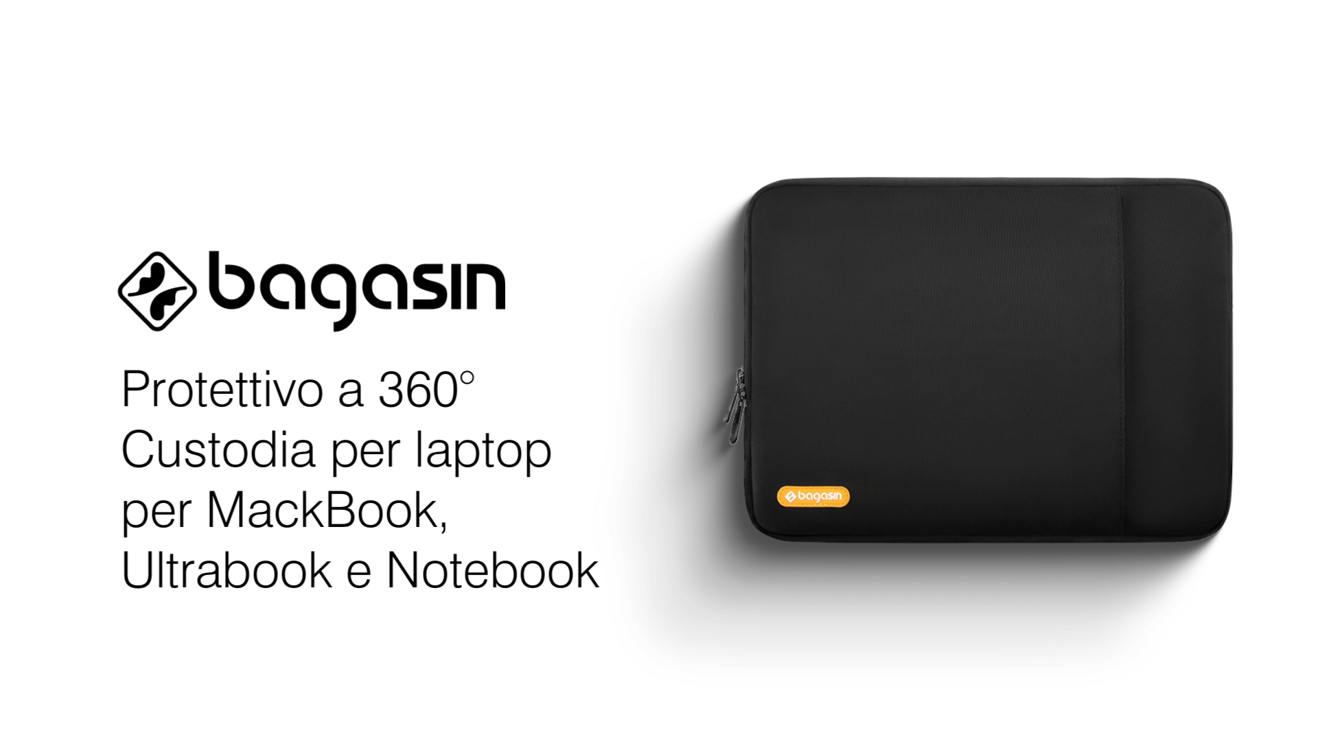 Custodia In Pelle Grigia Per ASUS Chromebook CM14 Flip 14'' – Con Supporto Pieghevole