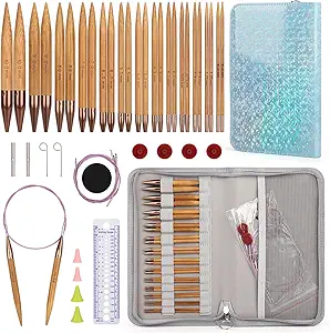 8. Aeelike Interchangeable Knitting Needles Set Review