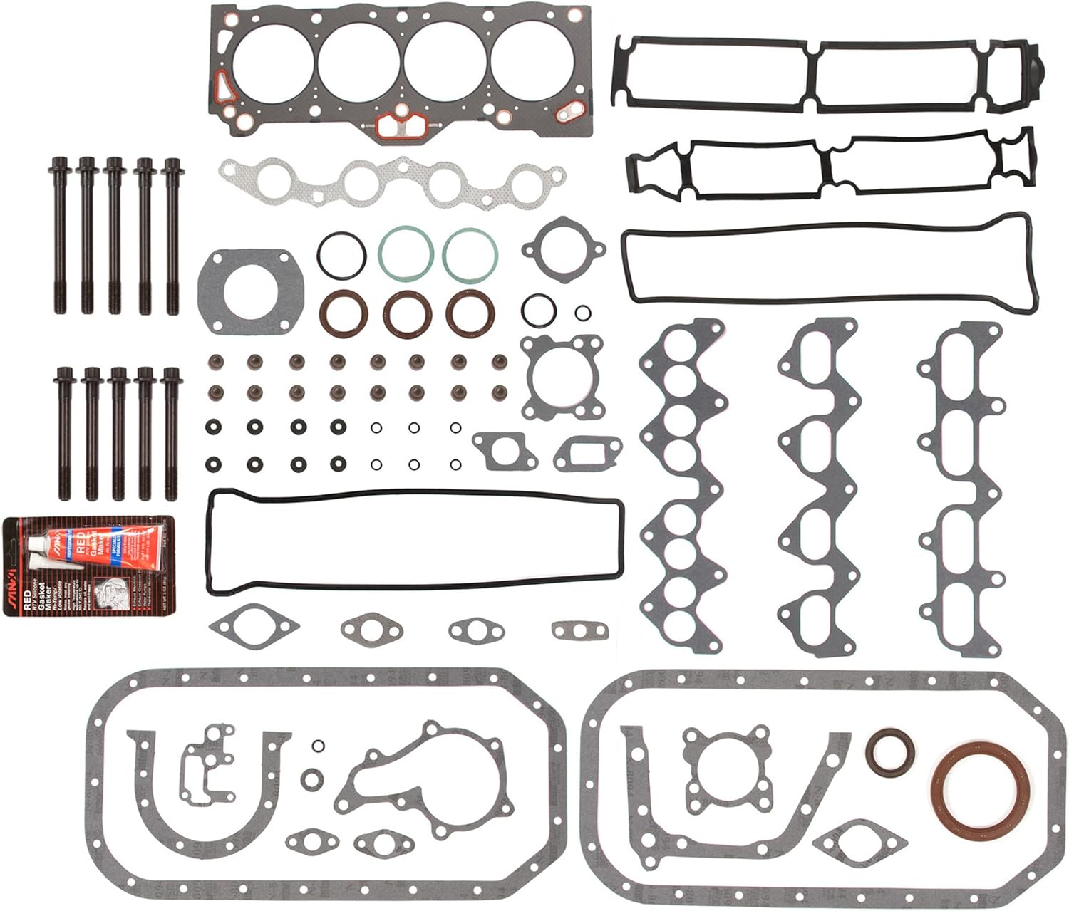 Evergreen FSHB2013 Full Gasket Set Head Bolt