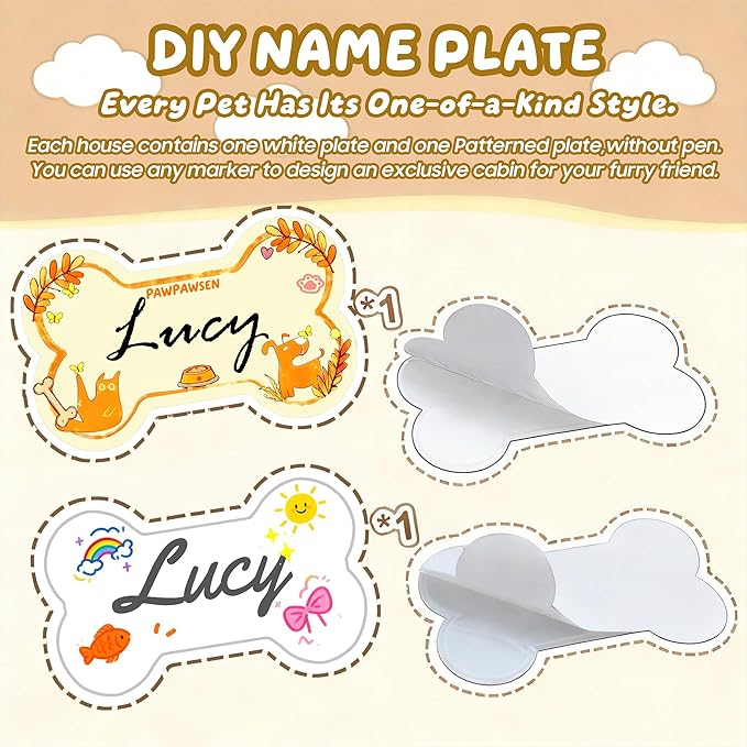 Cama Casa para Perro y Gato Pequeño Espuma Viscoelástica Lavable miniatura 7