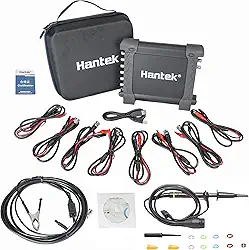 Hantek 1008c pc usb 8ch osciloscópio digital de diagnóstico automotivo/daq/gerador programável