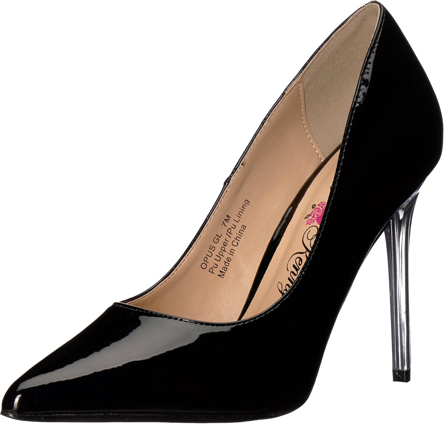 Penny Loves Kenny Women's Opus GL Pump, Black Patent, 9 Wide US
