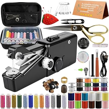BRICH Handheld Sewing Machine Portable Mini Sewing Machine for Beginners