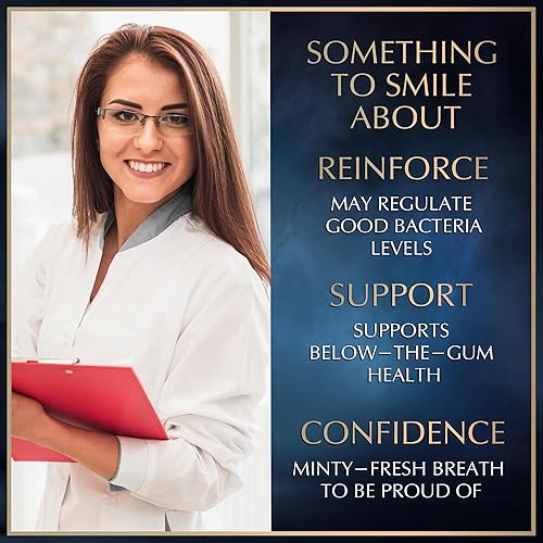 Miniatura 2 de Probióticos dentales para dientes y encías, probióticos lactobacillus salivarius de aliento fresco para mujeres y hombres - Probióticos orales para
