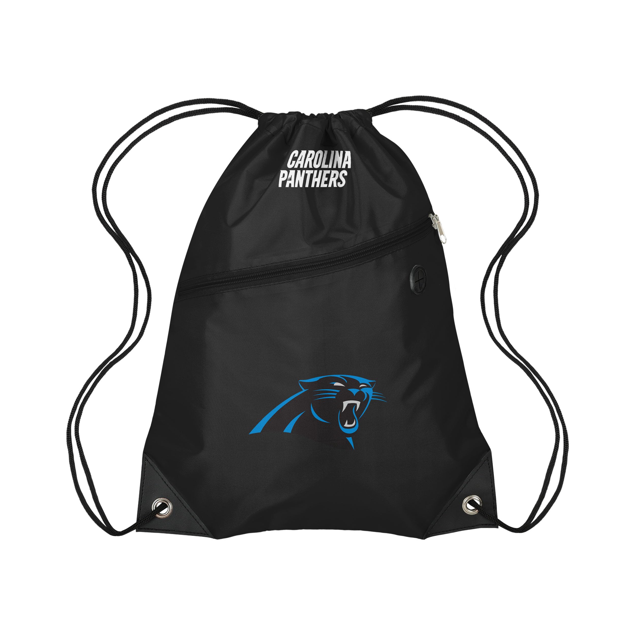 FOCO NFL Team Logo Pocket Drawstring Backpack