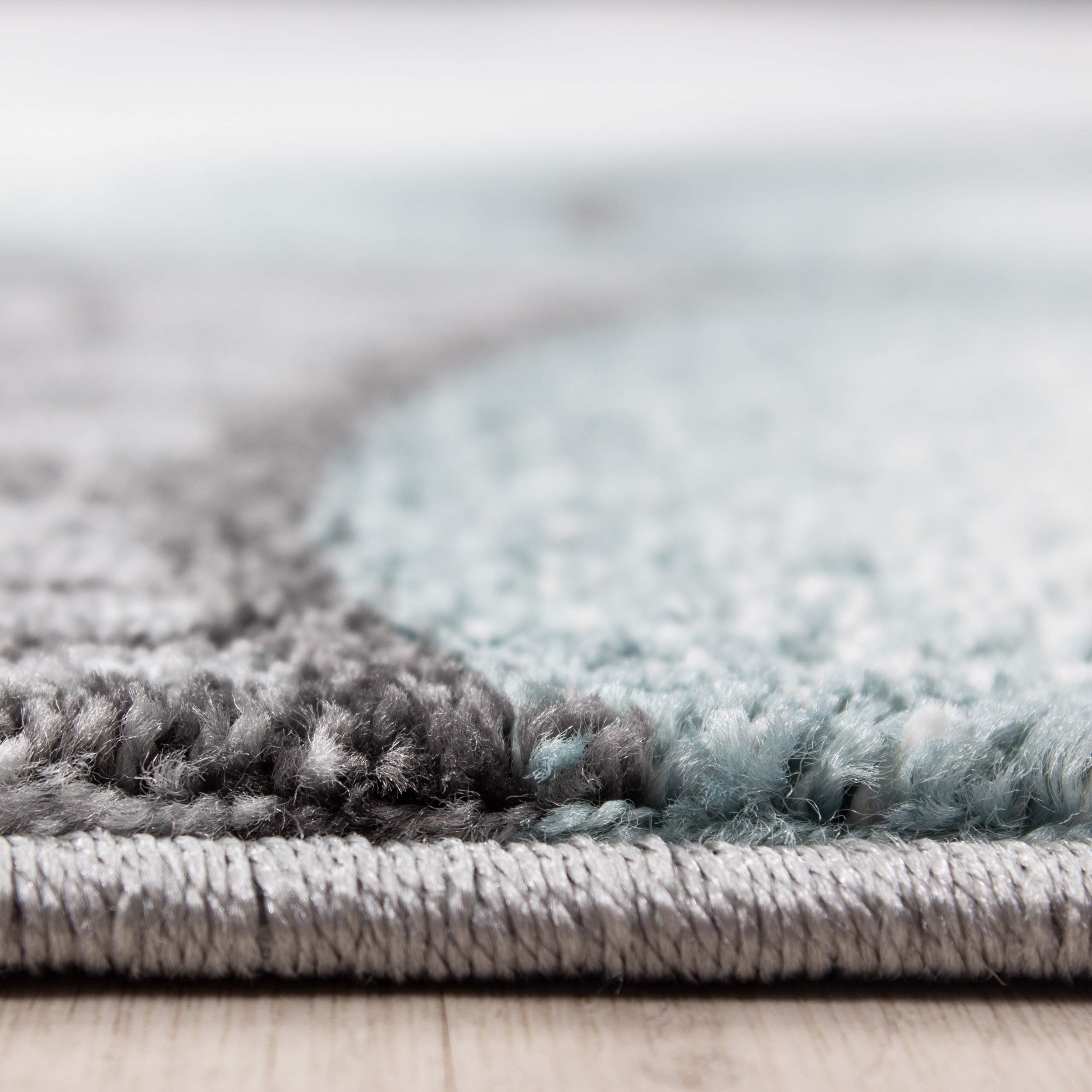 Teppium Tapis pour Enfants avec Motif Ours, Doux et Confortable, pour Chambre de bébé, Salle de Jeux, Chambre d'enfant, à Poils Courts, Moelleux Taille: 160 x 230 cm, Couleur: Bleu-5