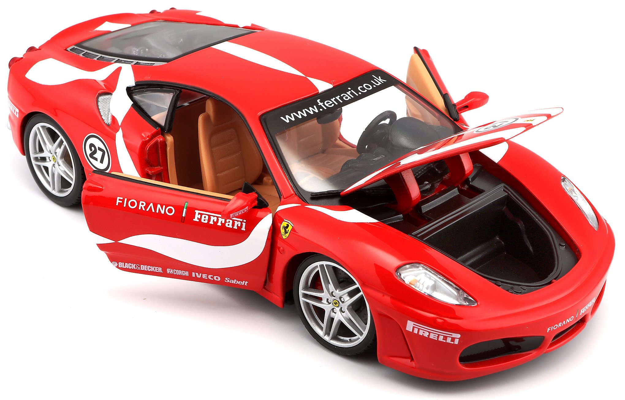 Bburago Ferrari F430 Fiorano Scale 1:24 Diecast Car - 3 Years