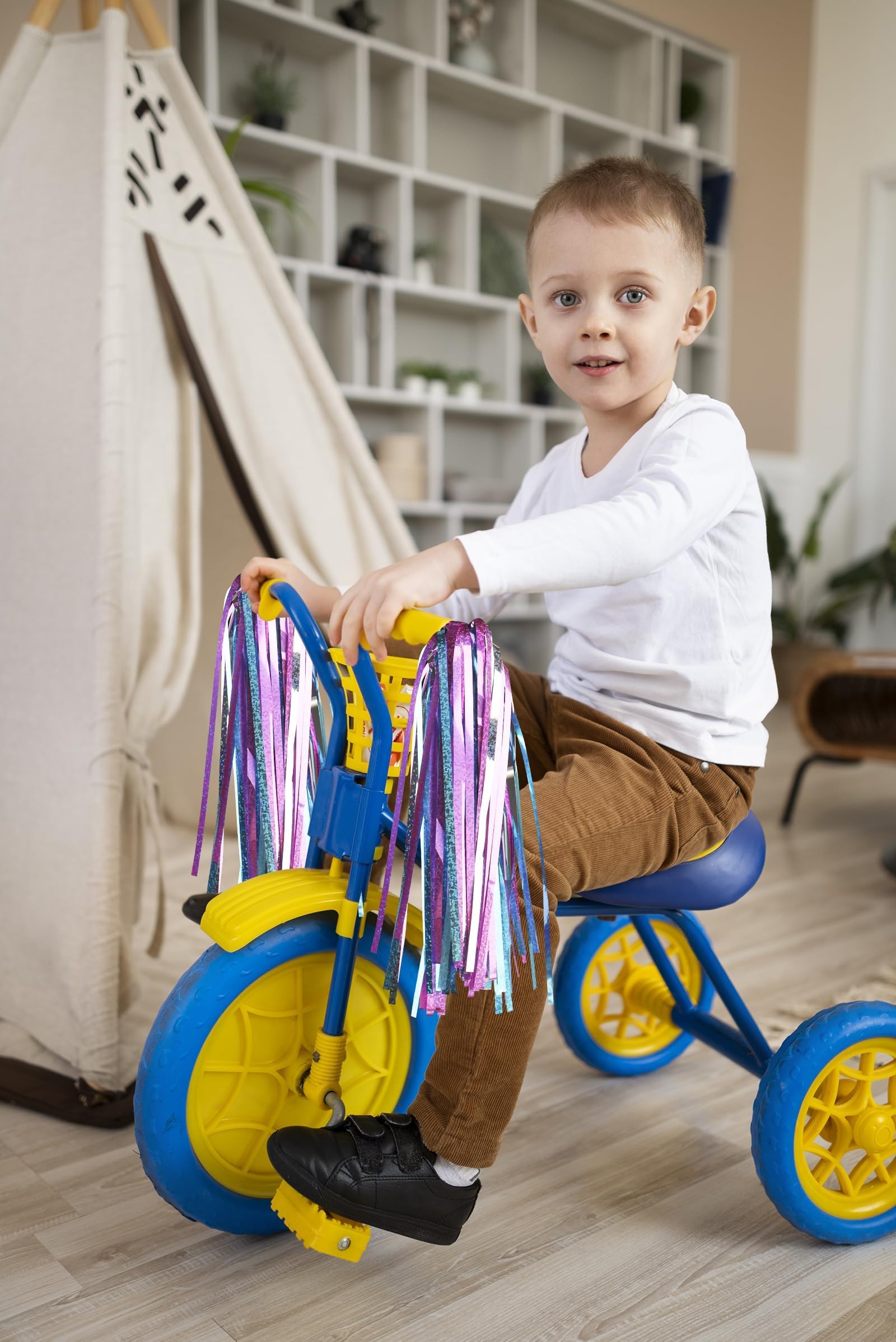 Rainbow Bike Streamers - Add Color to Your Ride! -3
