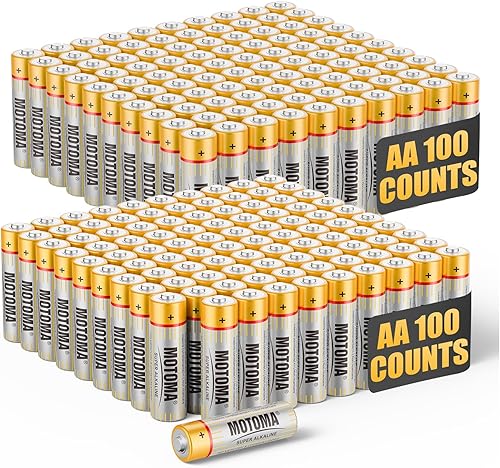 Miniatura 10 de Baterías AA de 1.5 V, paquete de 12 pilas alcalinas doble A de 1920 mAh, 10 años de vida útil, pilas AA de larga duración AA para despertadores