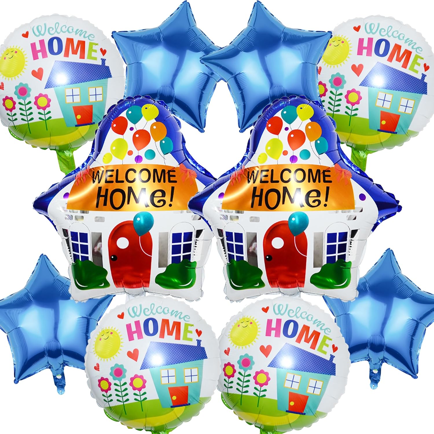 Amazon.com: 10 Pcs Welcome Home Decorations Welcome Home Balloon Set ...