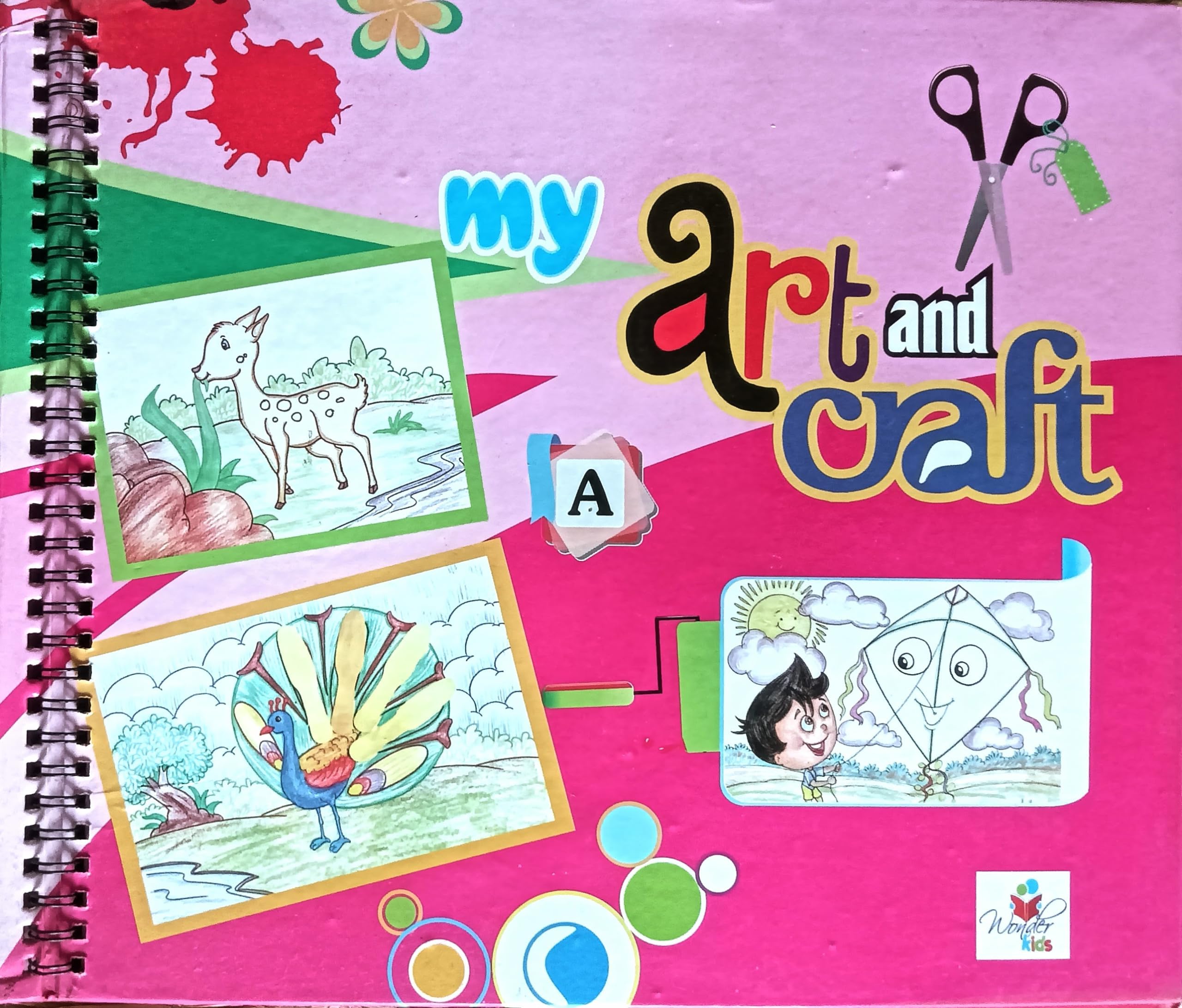 My Art & Craft A (Stamped) by Wonder Kids (11263)