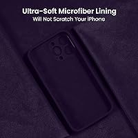 Vista 393 de FireNova Designed for iPhone 13 Pro Max Case, Silicone [Camera Protection] Phone Case with [2 Screen Protectors], Soft Anti-Scratch Microfiber Deep