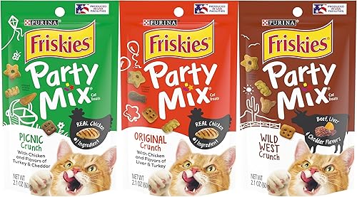Friskies Paquete de amor para fiestas de golosinas para gatos Friskies Paquete de amor para fiestas de golosinas para gatos