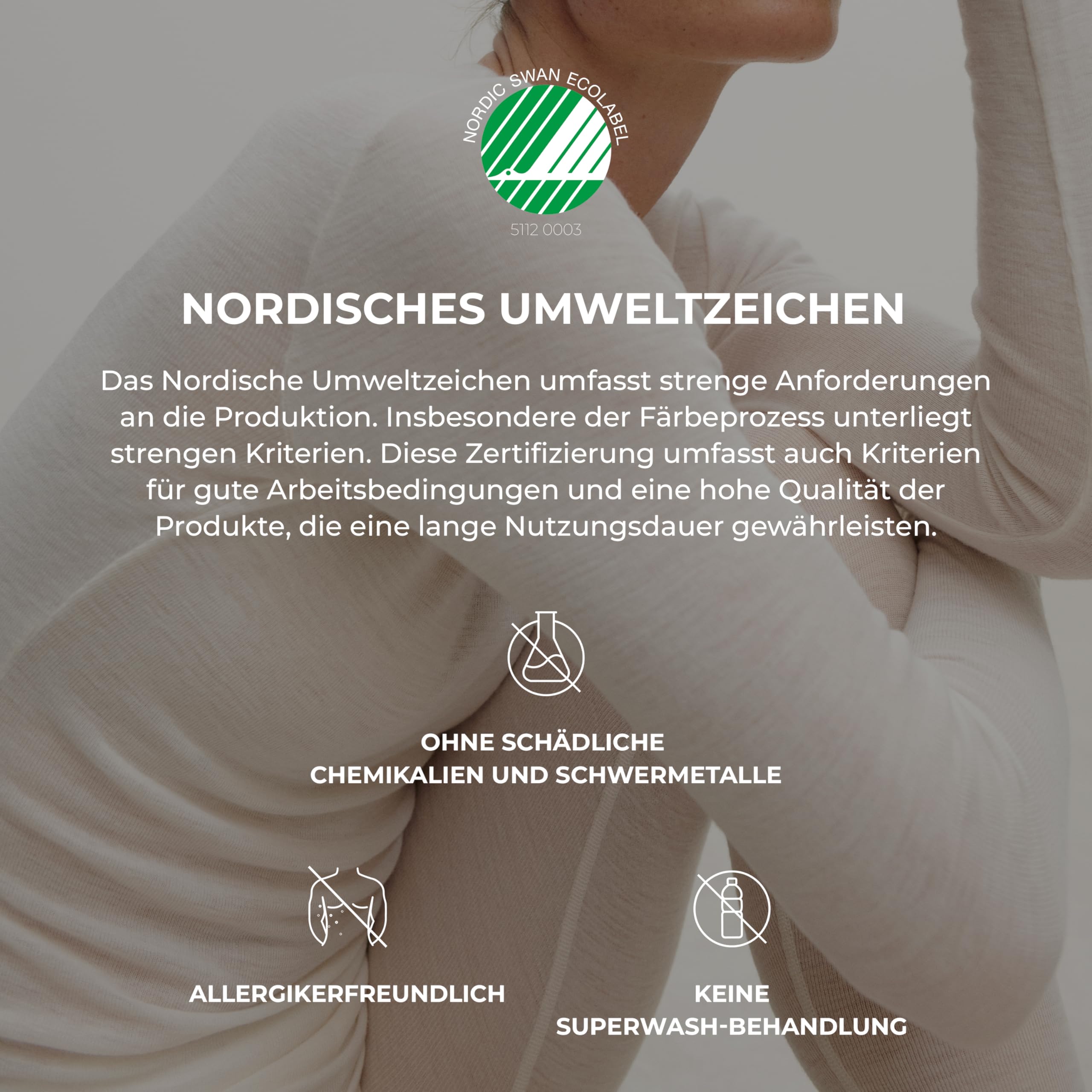 Dilling große Größen - Shirt für Damen aus 100% Bio-Merinowolle