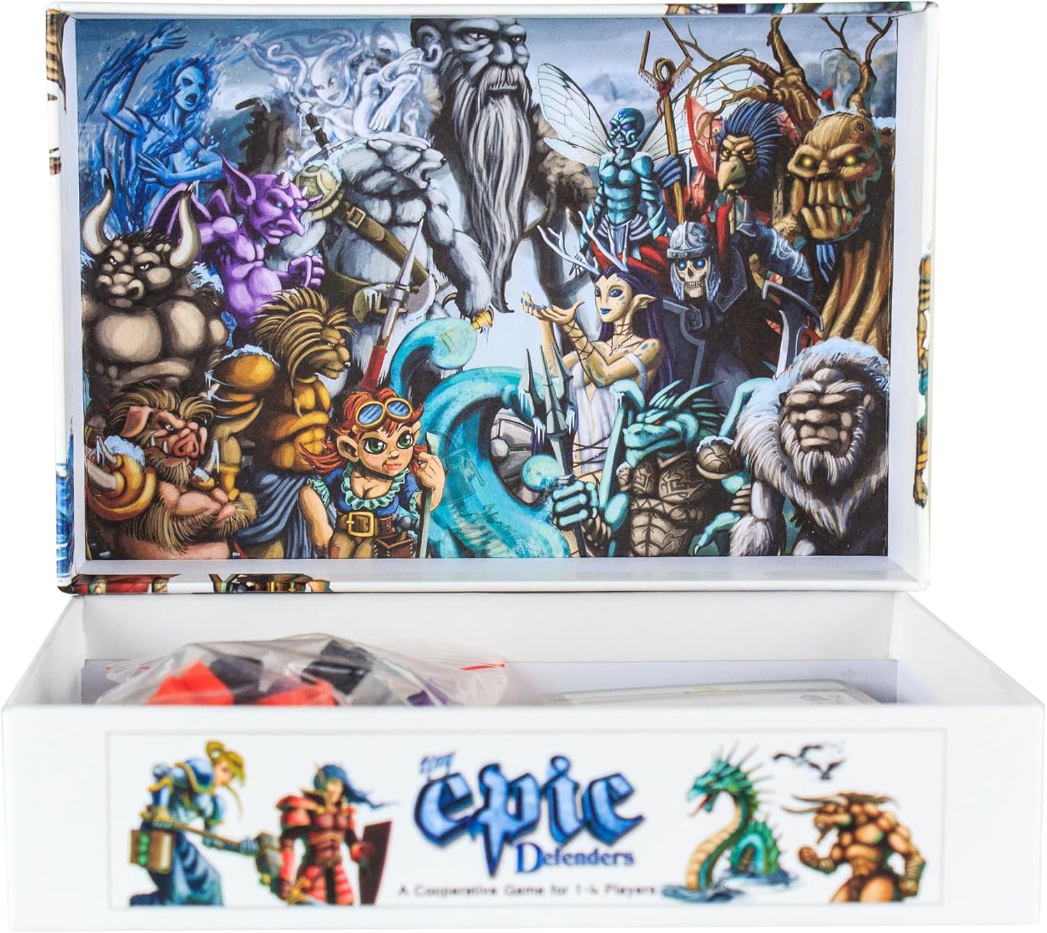 Tiny Epic Kingdoms – 4X Fantasy Strategy Board Game, 2-5 Players, Ages 14+, Portable Mini Game Series, Retail Edition