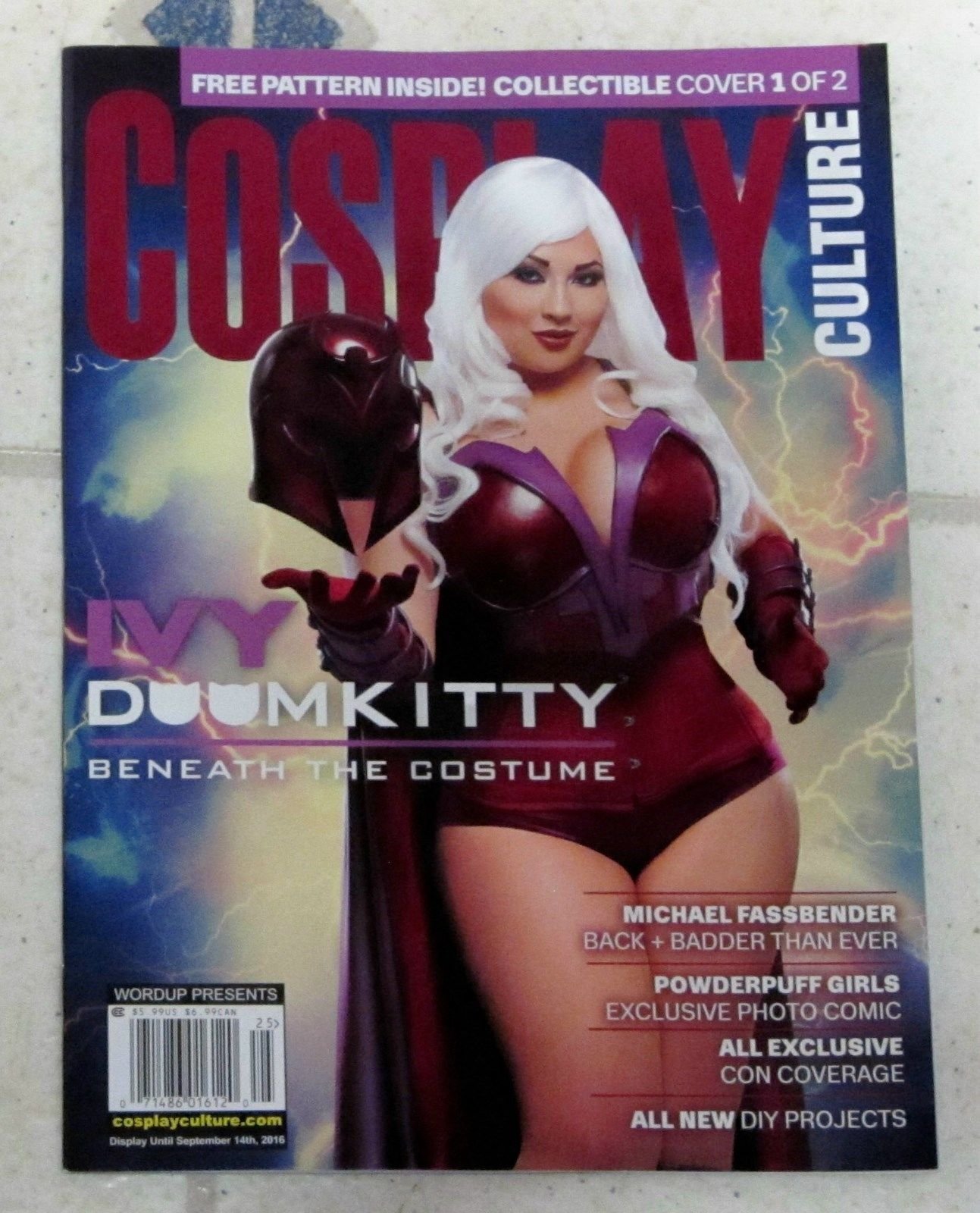 COSPLAY CULTURE Magazine IVY DOOM KITTY Michael Fassbender POWDERPUFF GIRLS 2016