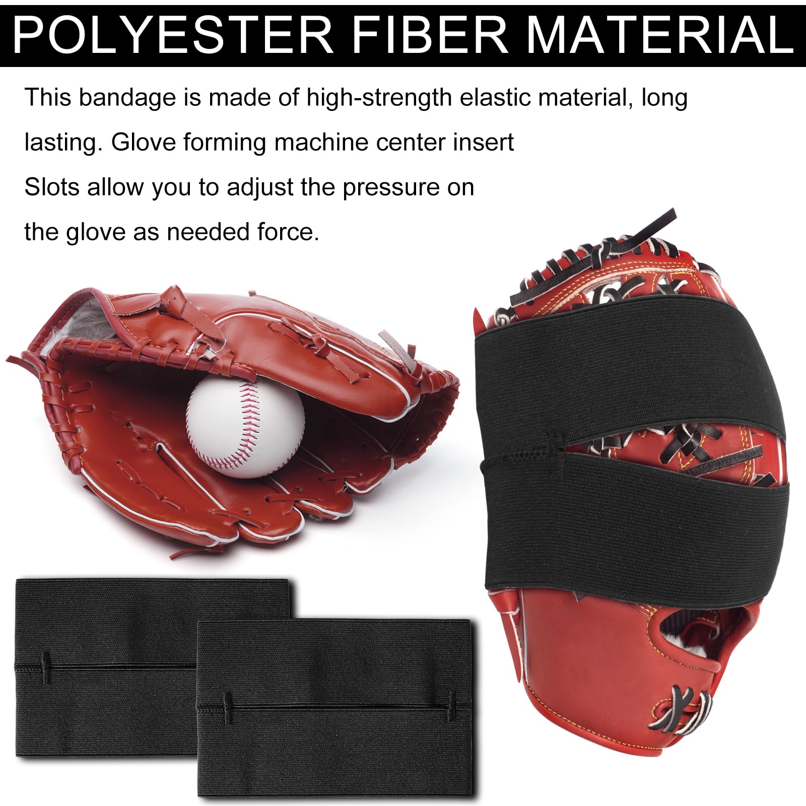 Sangle Pour De Baseball, Bande élastique Pour Gants De
