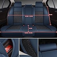 Vista 147 de GXT Bench Seat Cover, Premium Faux Leather Bench Seat Covers for Trucks - Universal Fit for Most Sedans SUV Pick-up Truck, Durable for Long Lasting