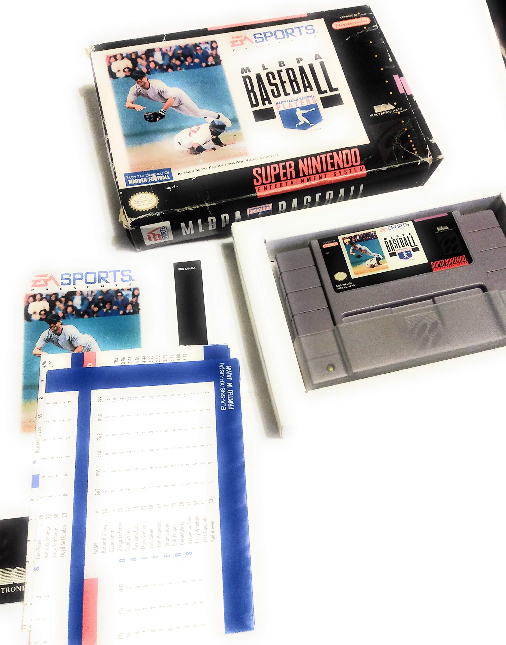 Jeu MLBPA Baseball Pour Sega Game Gear - Neuf Sous Blister Original