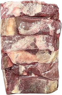 Great Range USA Frozen Bison Short Ribs, Bone-In, 30 lb Bulk Case, Free-Range and All-Natural, Humanely Raised, Premium Meaty Ribs for Braising, BBQ, and Slow-Cooked