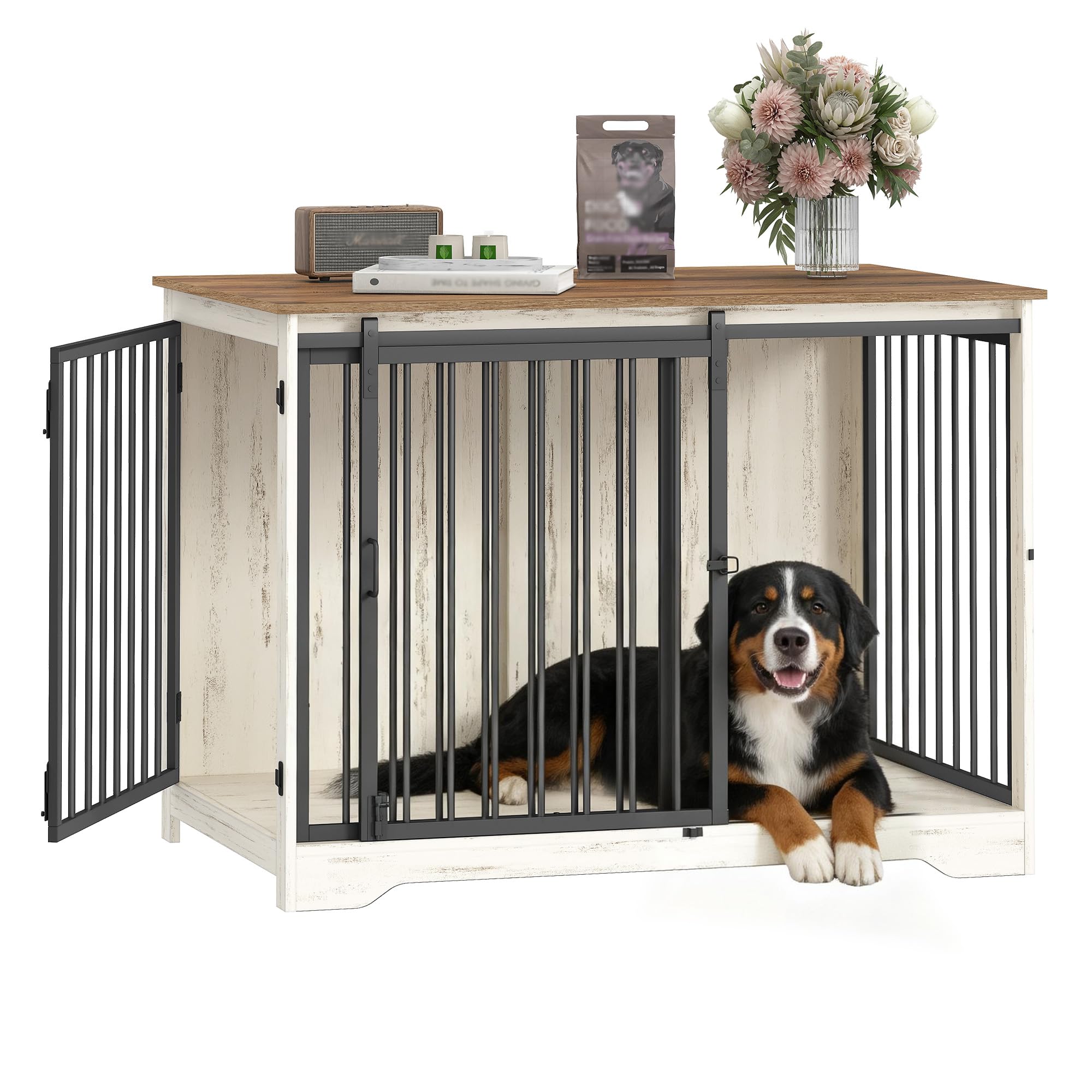 Hzuaneri 43.3 Barn Door Crate
