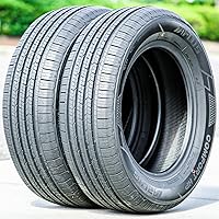 Aplus Comfort HP All-Season Touring Tires - Set of 2, 195/55R16 87V Passenger Car Radial SL 4-Ply