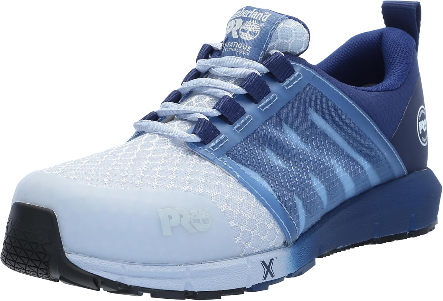 Timberland PRO Women's Radius Composite Safety Toe Athletic Industrial Work Shoe, Blue/Ice-2024 New, 6 M US
