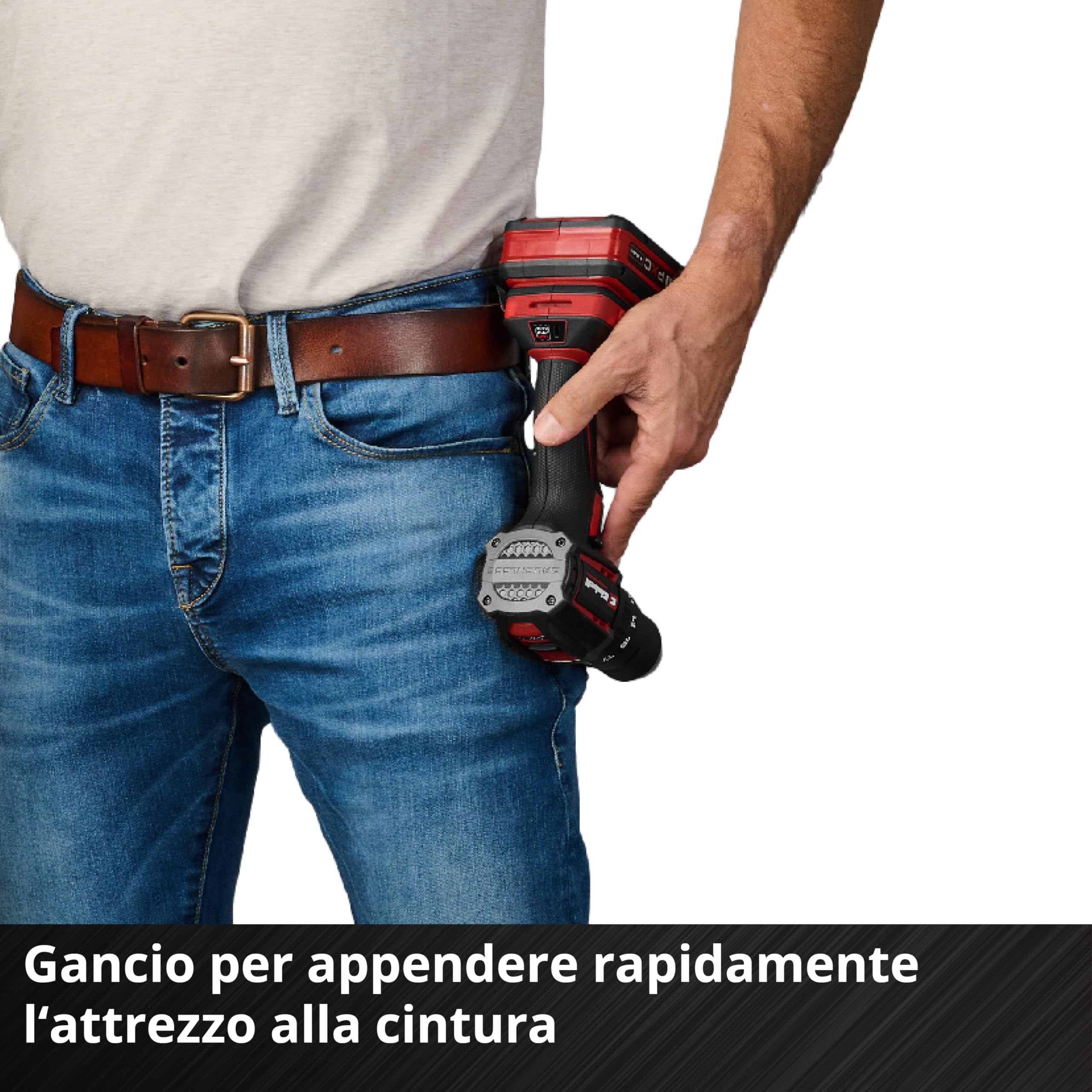 Einhell Professional trapano a percussione a batteria TP-CD 18/70-C Li-i BL - Solo Power X-Change (18 V, Brushless, 70 Nm, anti-kickback, mandrino 13 mm, senza batteria)