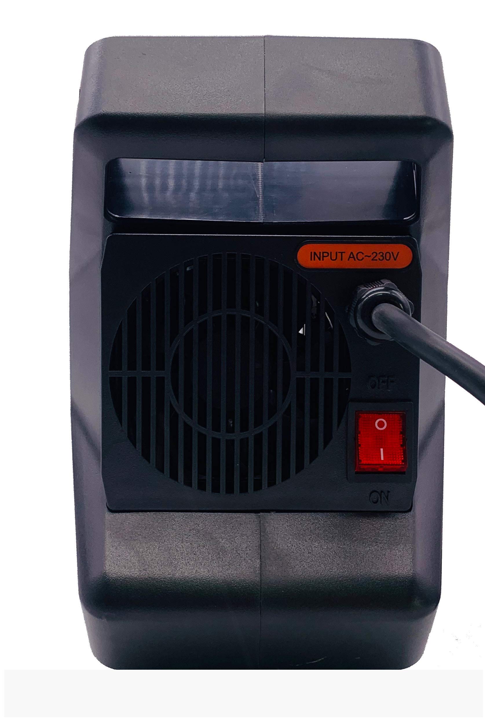 CEVIK PRO - Soldador Inverter CE-EVOMAX200 200A - Ligero con Alta Potencia - Display Digital - Incluye Accesorios y Maleta